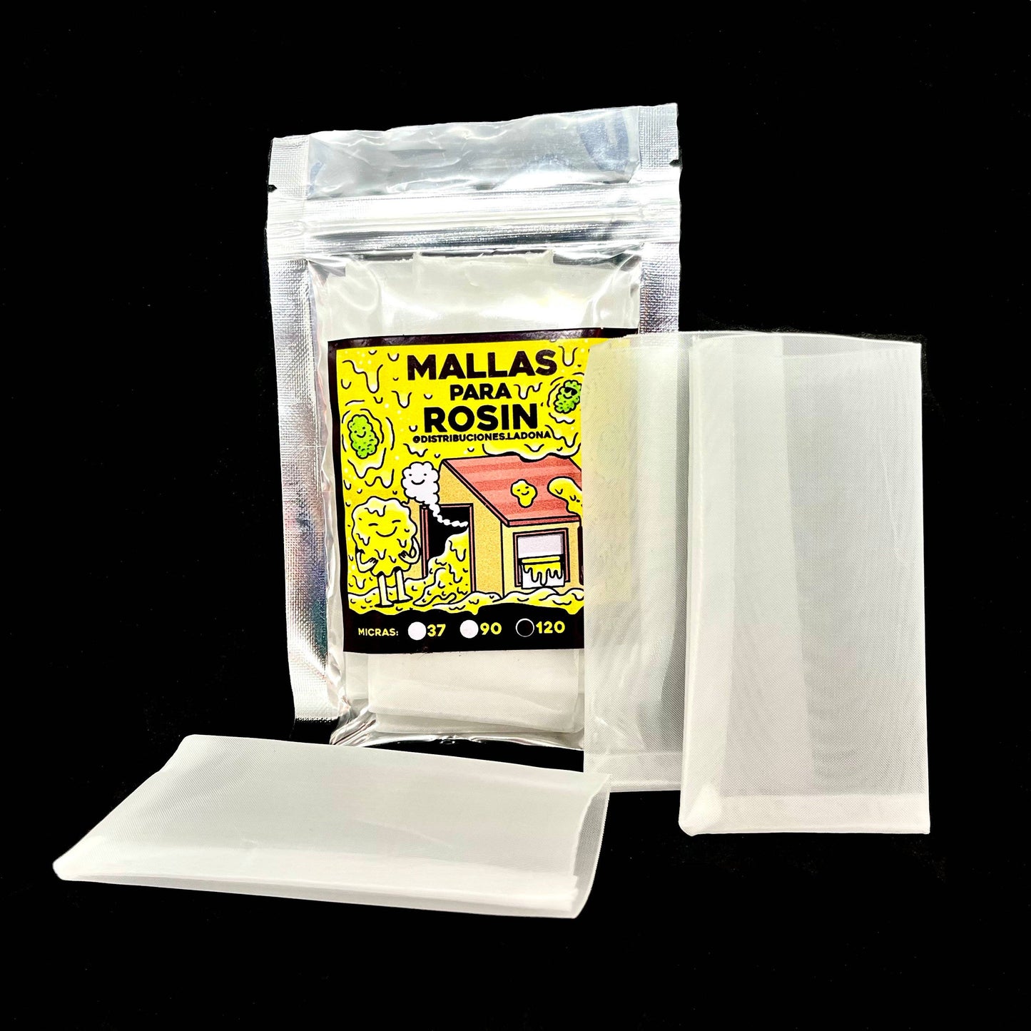 Mallas para Rosin- 120 micras - Distribuciones La Doña