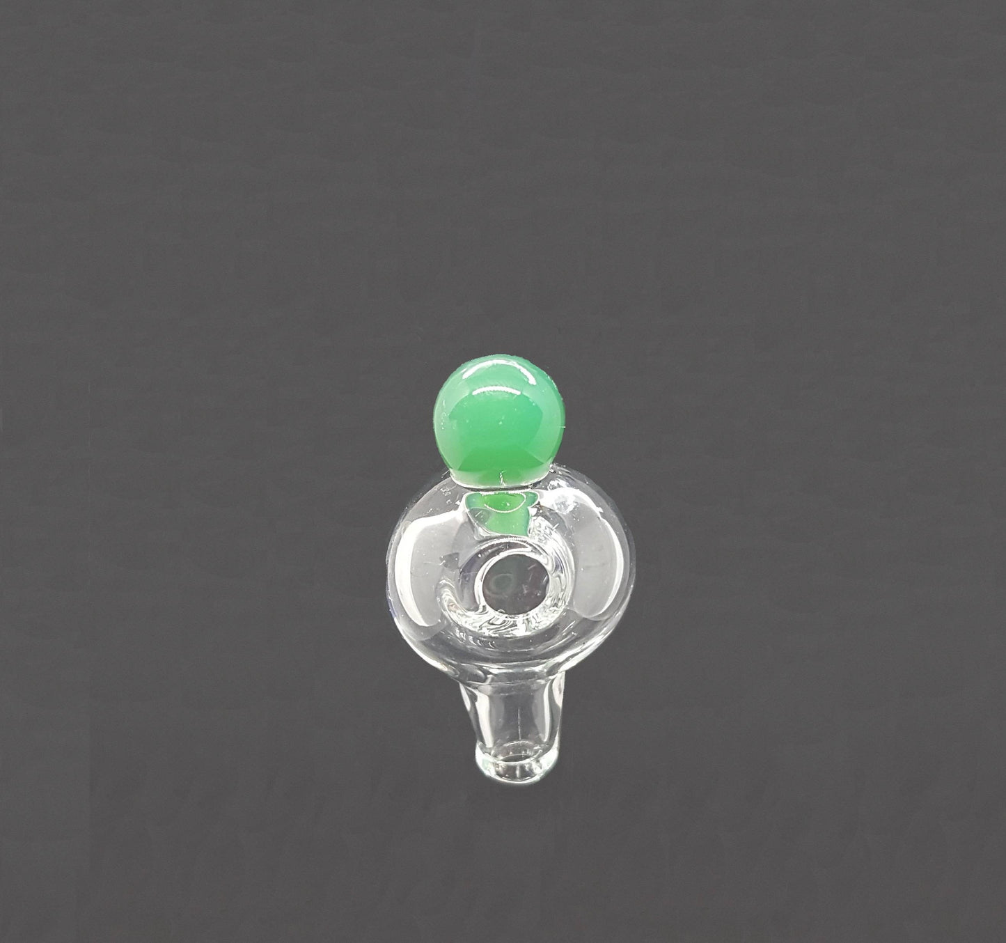 Bubble Cap pack x4 - Transparente con punto de color - Artista Nacional - Seba Glass