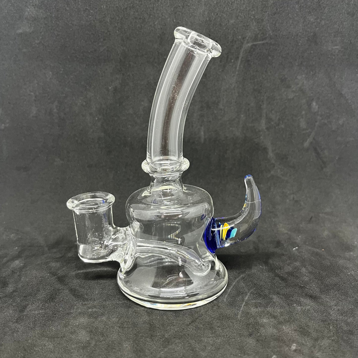 Mini Rig 12cm Pyrex - Seba Glass (SB-R58) Full Color + Cap Colección de Artistas Nacionales