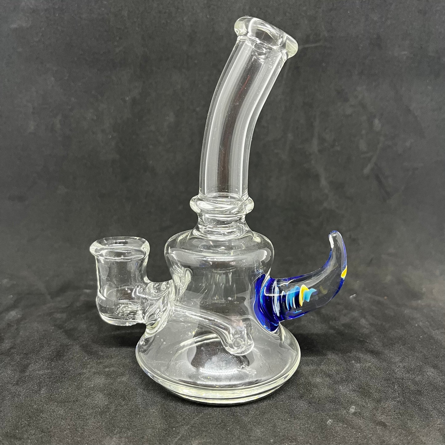 Mini Rig 12cm Pyrex - Seba Glass (SB-R57) Full Color + Cap Colección de Artistas Nacionales