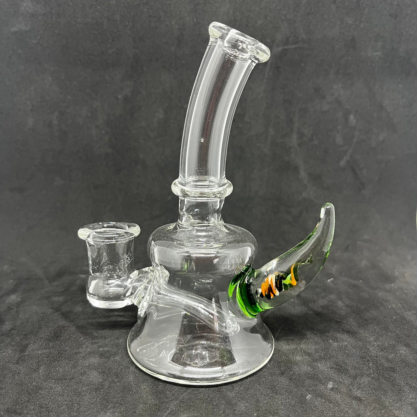 Mini Rig 12cm Pyrex - Seba Glass (SB-R54) Full Color + Cap Colección de Artistas Nacionales