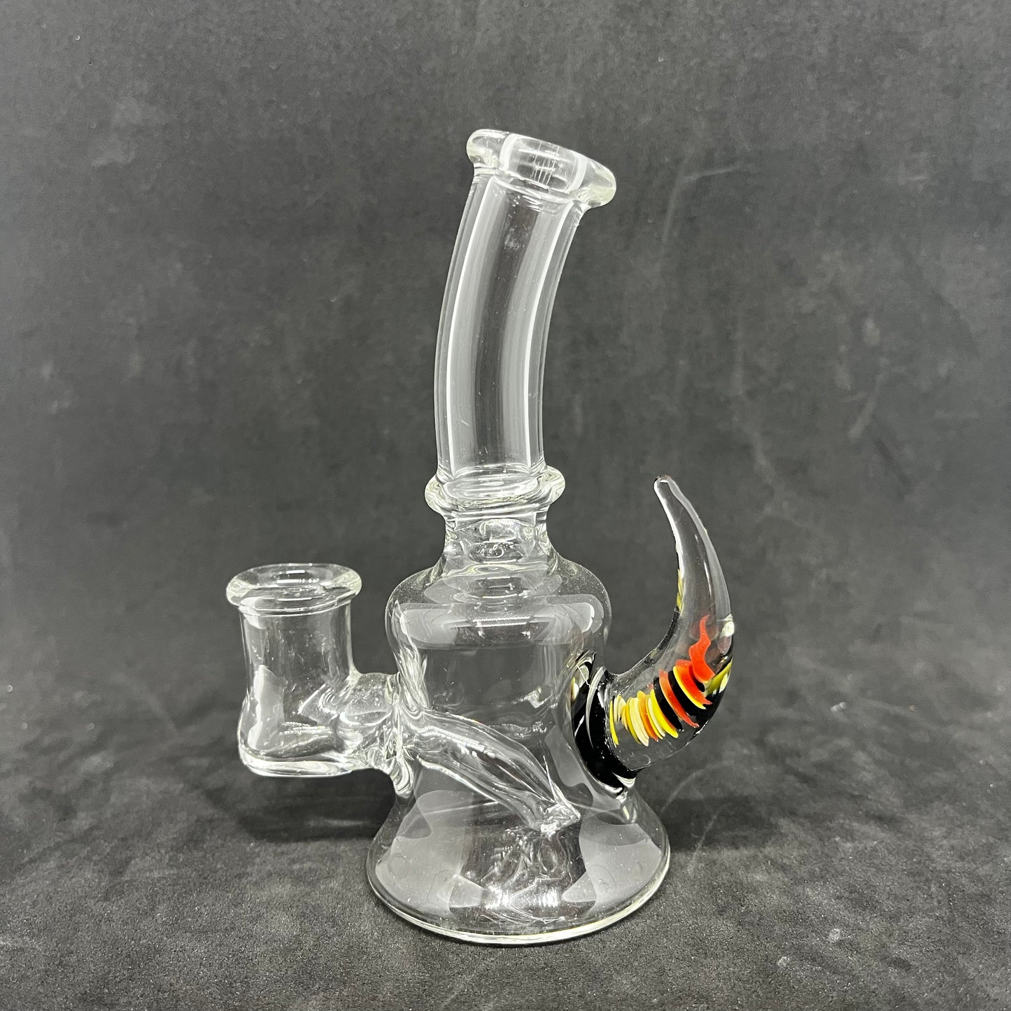 Mini Rig 12cm Pyrex - Seba Glass (SB-R51) Full Color + Cap Colección de Artistas Nacionales