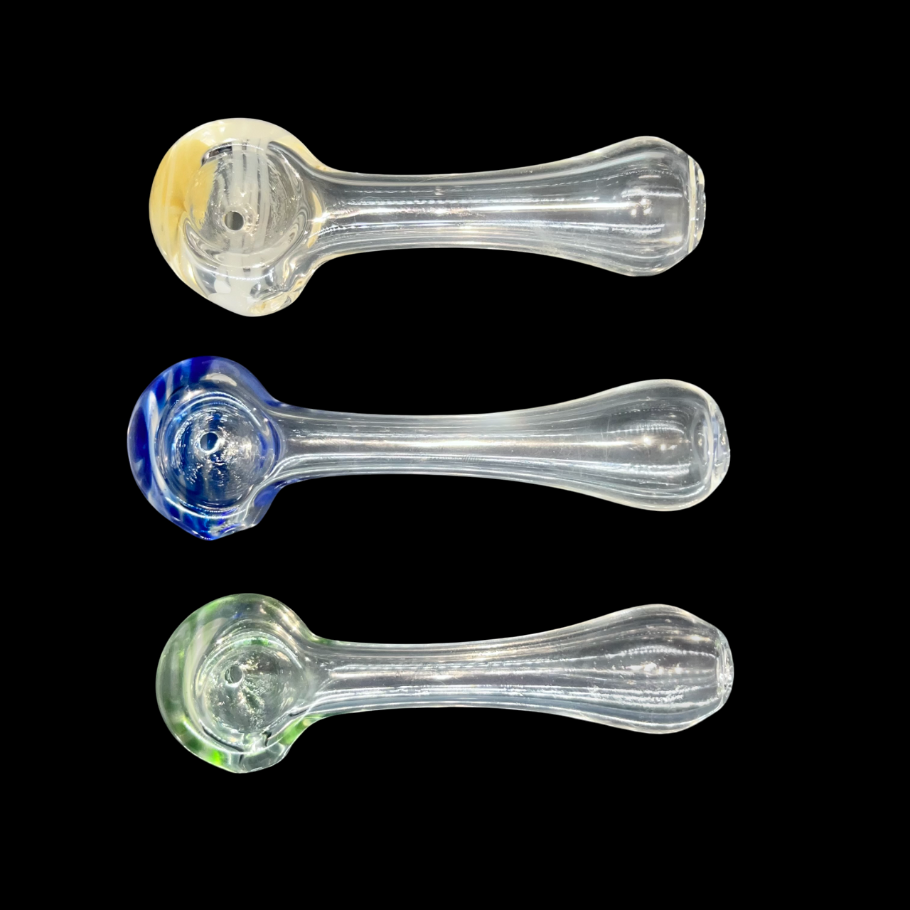 Pack x3 pipa pequeña 8 cm - Artista Nacional - Seba Glass