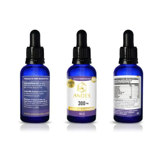 Andes Austral 300mg para gatos