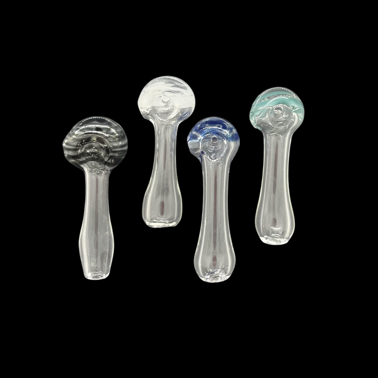 Pack x4 pipa pequeña 6 cm - Artista Nacional - Seba Glass