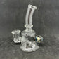 Mini Rig 12cm Pyrex - Seba Glass (SB-R56) Full Color + Cap Colección de Artistas Nacionales