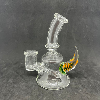 Mini Rig 12cm Pyrex - Seba Glass (SB-R53) Full Color + Cap Colección de Artistas Nacionales