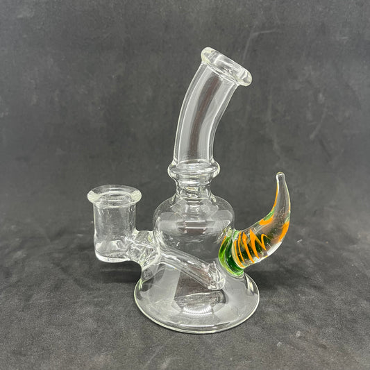 Mini Rig 12cm Pyrex - Seba Glass (SB-R53) Full Color + Cap Colección de Artistas Nacionales