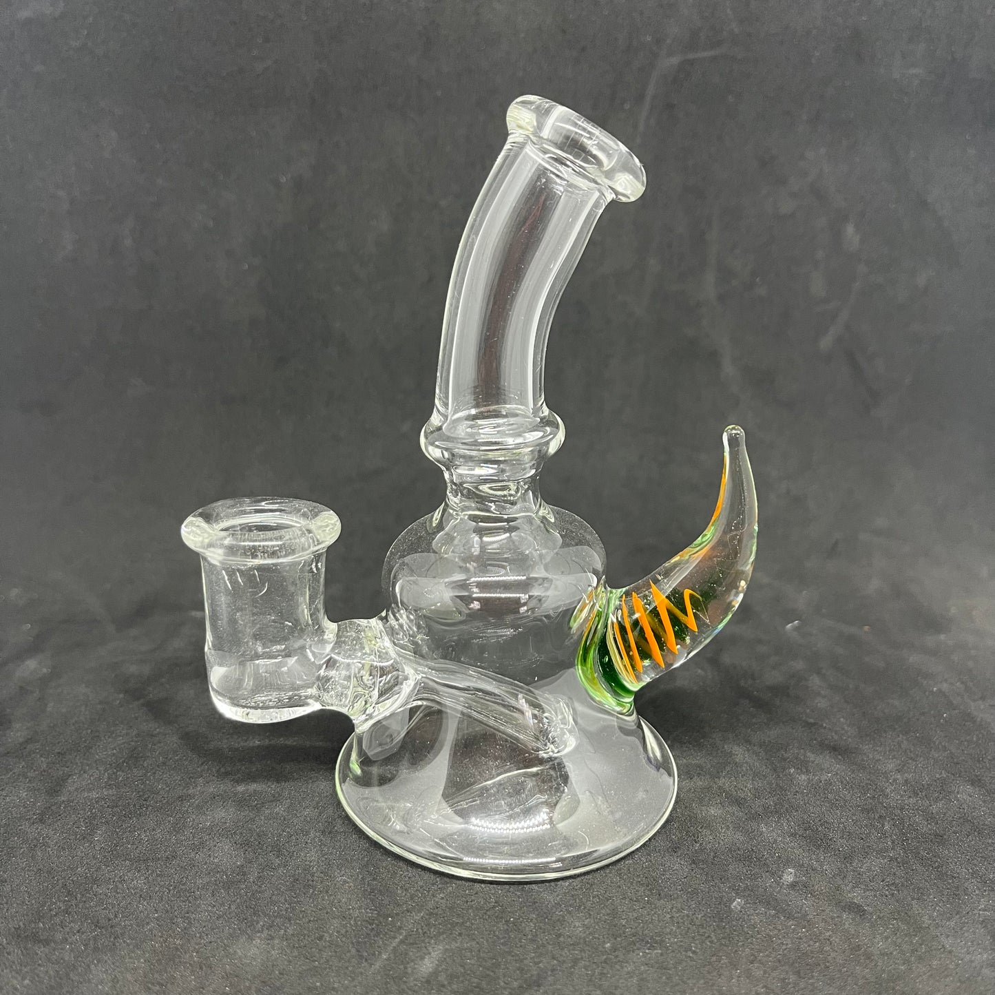 Mini Rig 12cm Pyrex - Seba Glass (SB-R53) Full Color + Cap Colección de Artistas Nacionales