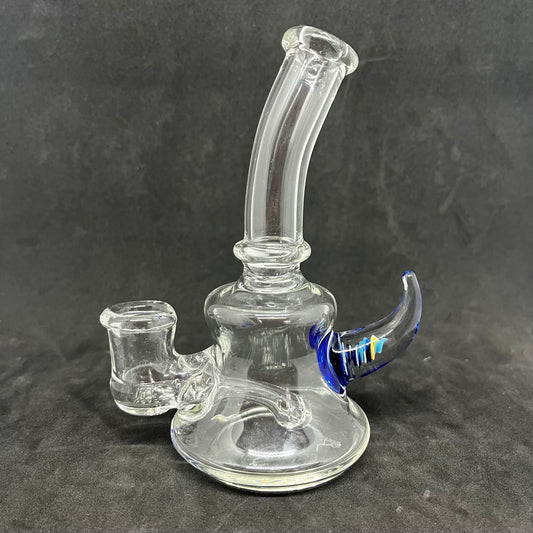 Mini Rig 12cm Pyrex - Seba Glass (SB-R57) Full Color + Cap Colección de Artistas Nacionales
