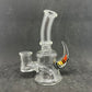 Mini Rig 12cm Pyrex - Seba Glass (SB-R51) Full Color + Cap Colección de Artistas Nacionales