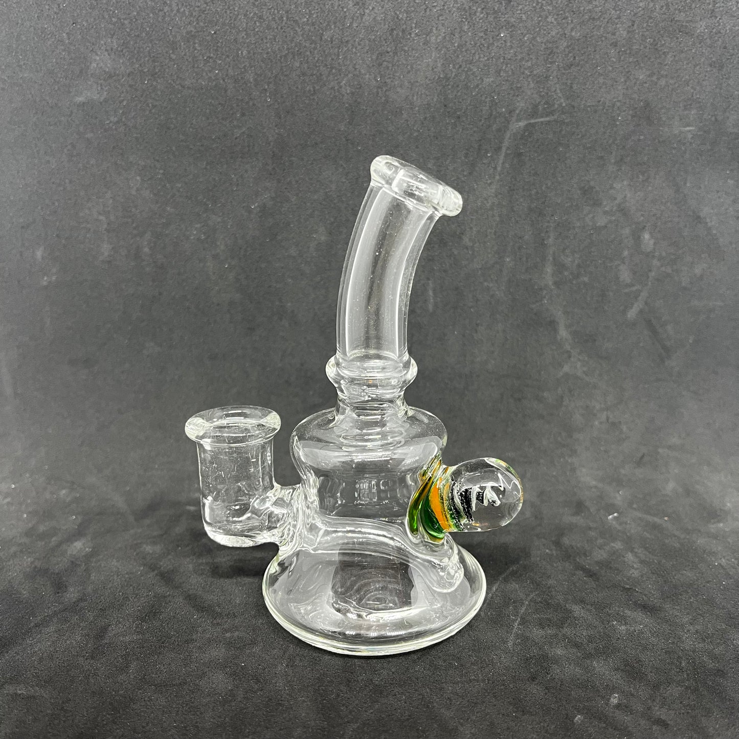 Mini Rig 12cm Pyrex - Seba Glass (SB-R52) Full Color + Cap Colección de Artistas Nacionales